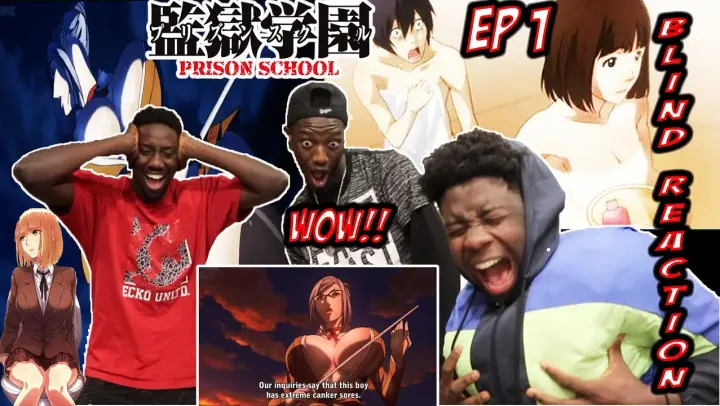 Prison School Episode 1 Blind Reaction |WOWW!😱👀