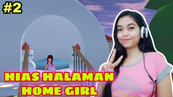 #PART13 Hias halaman rumah di sakura school simulator | jadi lucyu 😍 #sakuraschoolsimulator  #viral