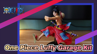 [One Piece] Luffy Garage Kit, Unboxing