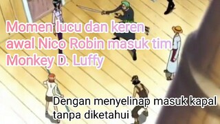 One Piece awal Nico Robin masuk tim monkey D. Luffy