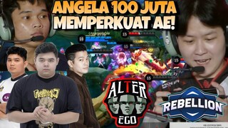 RBL GA RESPECT BAN ANGELA 100 JUTA !! KEKUATAN ANGELA REKT !! AE VS RBL MATCH 1 - MPL S13