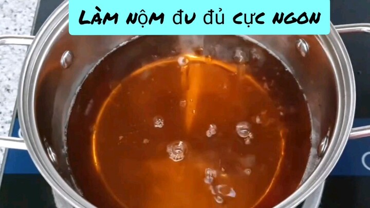 hướng dẫn làm nộm đu đủ