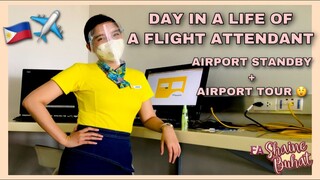 A DAY IN THE AIRPORT + TOUR | Flight Attendant Vlogs