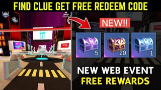 New Browser Event! Find Redeem Code Chest & Redeem For Free Rewards | Mobile Legends