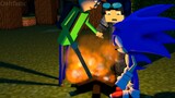 MICHAEL MYERS HALLOWEEN VS Classic SONIC BALDI CHALLENGE REMASTERED Minecraft Horror Game Animation