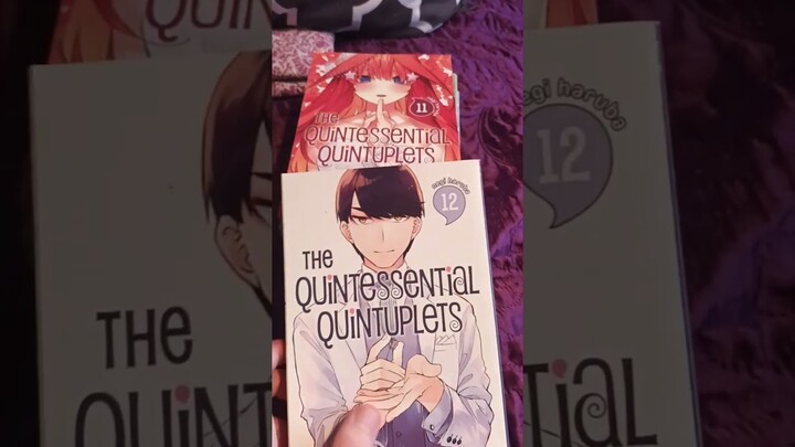 The quintessential quintuplets manga (review/showcase)