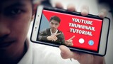 how to make a thumbnail for youtube videos / Mobile tutorial
