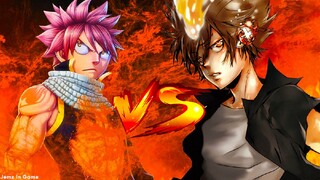 Natsu Dragnel Vs Tsunayoshi Sawada | Fairy Tail x Hitman Reborn  | JemzInGame