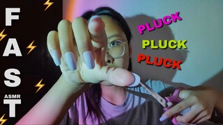 ASMR | ไล่ขนาดนี้้ยังไม่ออกอีก ไล่ส่งพลังงานลบไปไปไป!🤬⚡️Fast & Aggressive Plucking Negative Energy