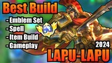 LAPU-LAPU BEST BUILD 2024 | TOP 1 GLOBAL LAPU-LAPU BUILD | LAPU-LAPU - MOBILE LEGENDS | MLBB