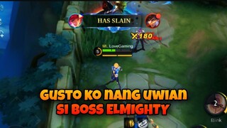 Sa mga nagtatanong kung iniiyakan ba ako ni BOSS ELMIGHTY 🤣