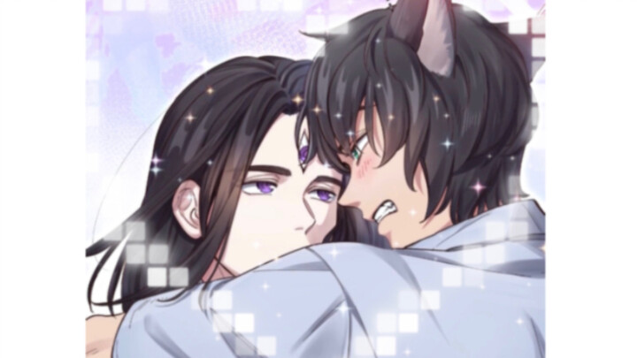 杨戬哮天犬这对也太好磕啦！狗狗害羞啦～