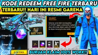 KODE REDEEM FREE FIRE TERBARU 21 AGUSTUS 2022 HARI INI