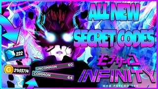 ALL 10 *NEW* SECRET CODES PSYCHO 100: INFINITY (ROBLOX) [MARCH-18-2021]