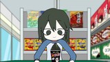 [Chrysanthemum TOON] Outsider girl eats at a convenience store