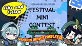 Cospayer Genshin Impact pada Japan festival "Himawari Ga Saku"