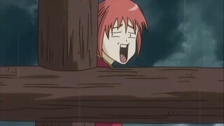 『 Gintama 』 Kagura-chan launched a "taunt" at the opponent hhhhh