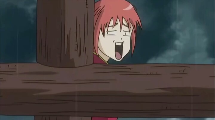 『 Gintama 』 Kagura-chan launched a "taunt" at the opponent hhhhh
