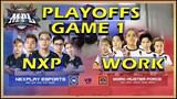 NXP vs Work | HIGHLIGHTS | MPL Playoffs | Game 1