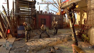 Dying Light 2 Brutal Combat Gameplay - Bandit Camp Liberation