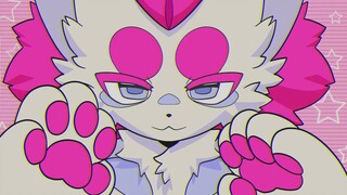 Alien Fashion X】PINK PAWS // PENDEK ANIMASI |