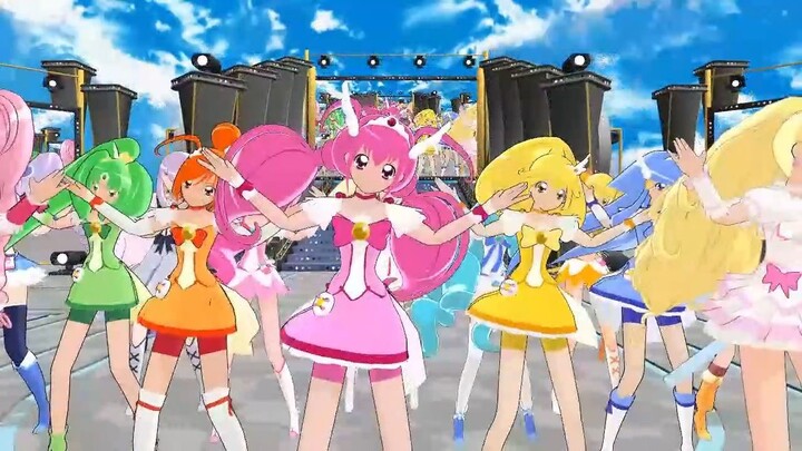 【MMDプリキュア】スマプリ＆スイプリ＆ハトプリ＆フレプリで炉心融解