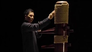 Donnie Yen filming Wooden Dummy scene Ip Man 4