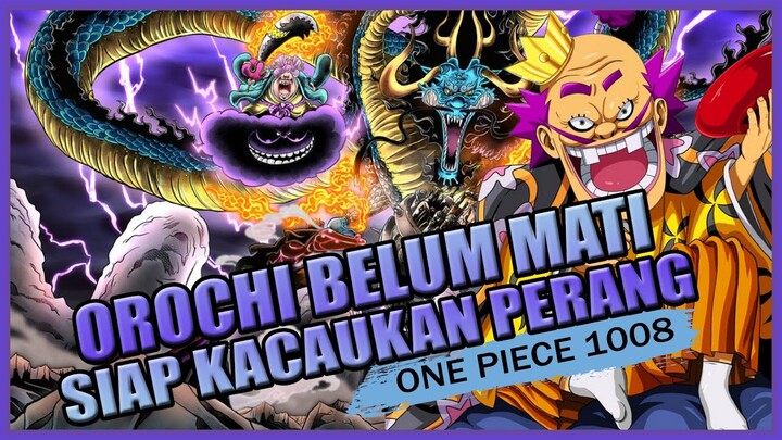 Review One Piece 1008 - Giliran Orochi dan Kanjuro Yang Dibangkitkan Kembali