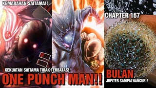 Pertarungan di luar angkasa SAITAMA VS GAROU !! ONE PUNCH-MAN CHAPTER 167!!