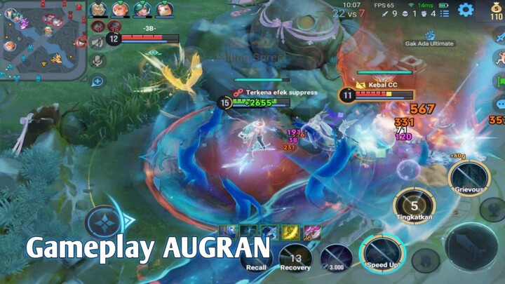 Gameplay Augran - Honor of Kings Indonesia