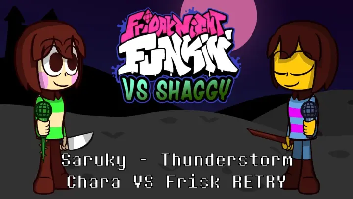 FNF/Undertale | Saruky - Thunderstorm (Frisk VS Chara) RETRY