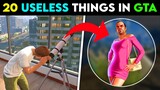 Top 20 *USELESS THINGS* 😱  in GTA GAMES That Should Be REMOVED ft. @Gaming Generation