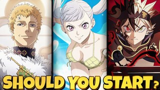 SHOULD YOU START THE MOST F2P SIDE OF BLACK CLOVER ?! (NEW CODE IN DESC) - Black Clover Mobile