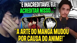 MICHI REAGE AO CENÁRIO TRANSPARENTE: O MANGÁ DE CHAINSAW MAN TÁ PERFEITO | Cortes do Michi