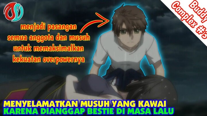 MENJADI PASANGAN TERBAIK UNTUK MENGELUARKAN KEKUATAN OVERPOWER - alur cerita anime Buddy Complex 3