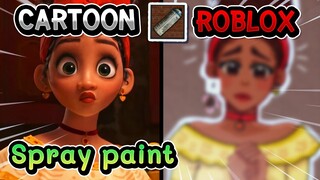 วาดรูปโดโลเรสใน Roblox | Spray Paint ep.3