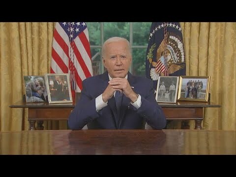 Biden: Political violence has no place in U.S. after Trump assassination attempt | FULL SPEECH