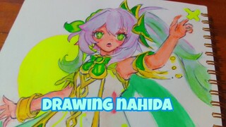 TERLALU CUTE untuk GELUD / drawing nahida GENSHIN IMPACT