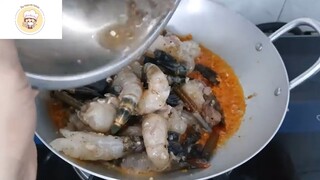 Tôm kho tàu phần 3 #food