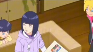 Boruto wants to see Jiraiya's photo, Hinata looks up old photo albums