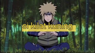 si kilat kuning konoha menunjukan skill