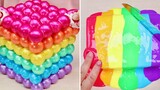 Relaxing Rainbow-Colored Slime!