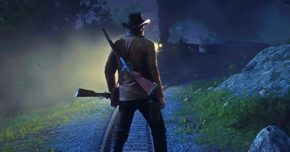 midnat Konsekvenser cowboy Red Dead Redemption ll - Train Robbery - Bilibili