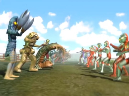 Ultraman Fighting Evolution 3 Character Combo Tutorial (5)