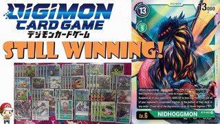 Green Decks are STILL GREAT Despite Restricted Cards!! (Winning Nidhoggmon Digimon TCG Deck)