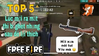 Free Fire | TOP 5 thứ mới ra mắt thì bị ghẻ lạnh nhưng sau đó lại được yêu thích | Đăng SÓC TV