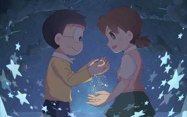 [Doraemon/Nobita X Shizuka/Cross Finger Swear] Kita akan selalu bersama mulai sekarang, selamat fest