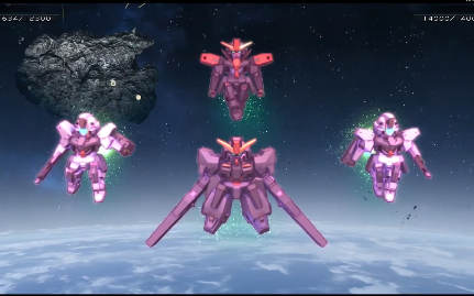 SDGCR Seraph Gundam GNHW 3G Skill Performance