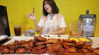 Mukbang gà nướng Hàn quốc 2 #food