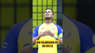 New Celebration Cristiano Ronaldo on FIFA 23. #shorts #CR7 #fifa23